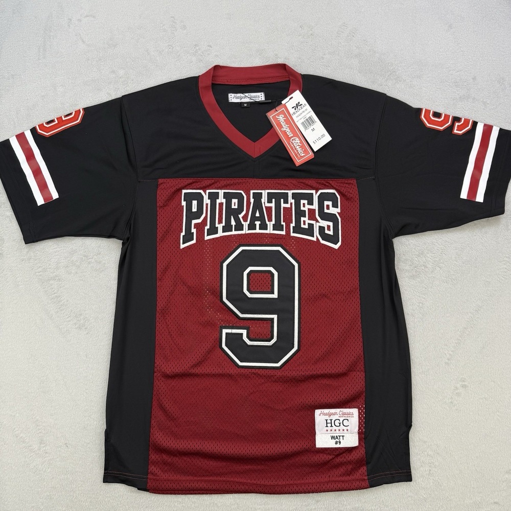 Headgear Classics JJ Watt High School Replica Football Jersey Mens Medium Black